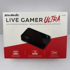 AVerMedia GC553 Live Gamer ULTRA (LGU) 4K60 HDR Pass-Through, 4K30 Capture